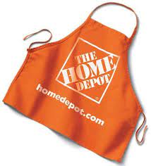 A home depot apron